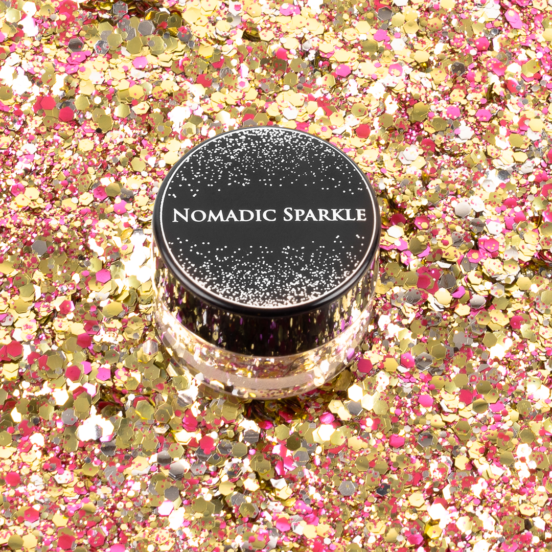 Bio Disco Glitter – Gold, Silver & Pink